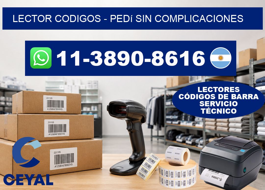 LECTOR CODIGOS – Pedí sin complicaciones