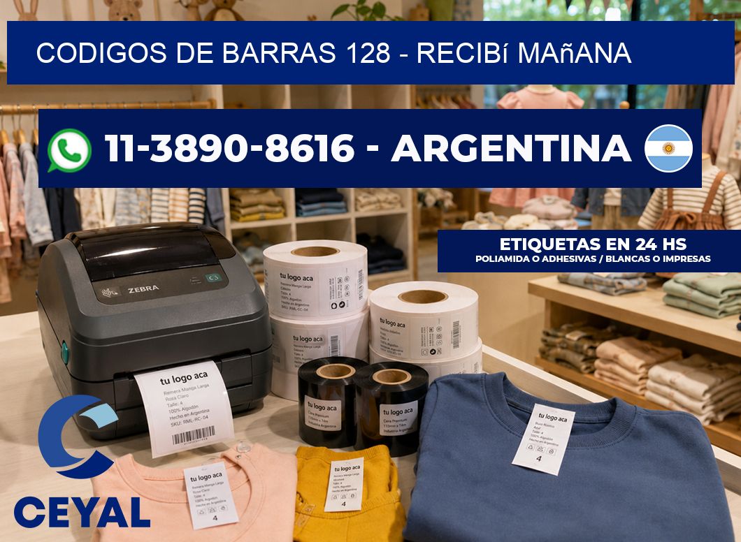codigos de barras 128 – recibí mañana