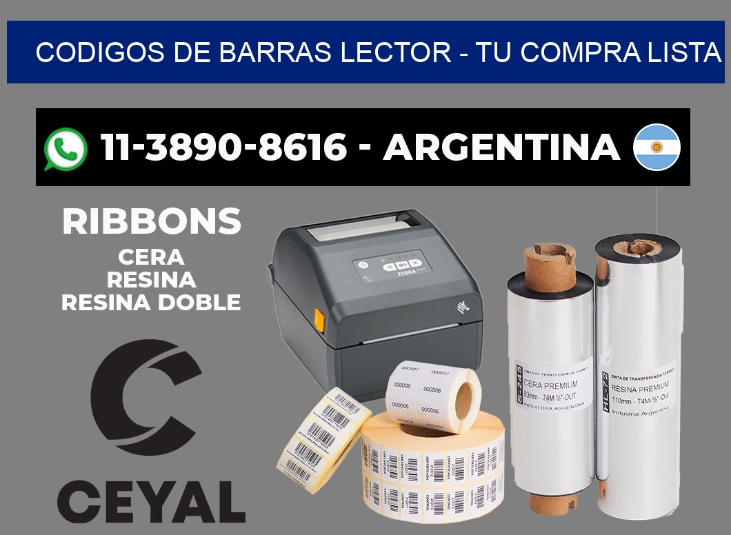 codigos de barras lector - Tu compra lista