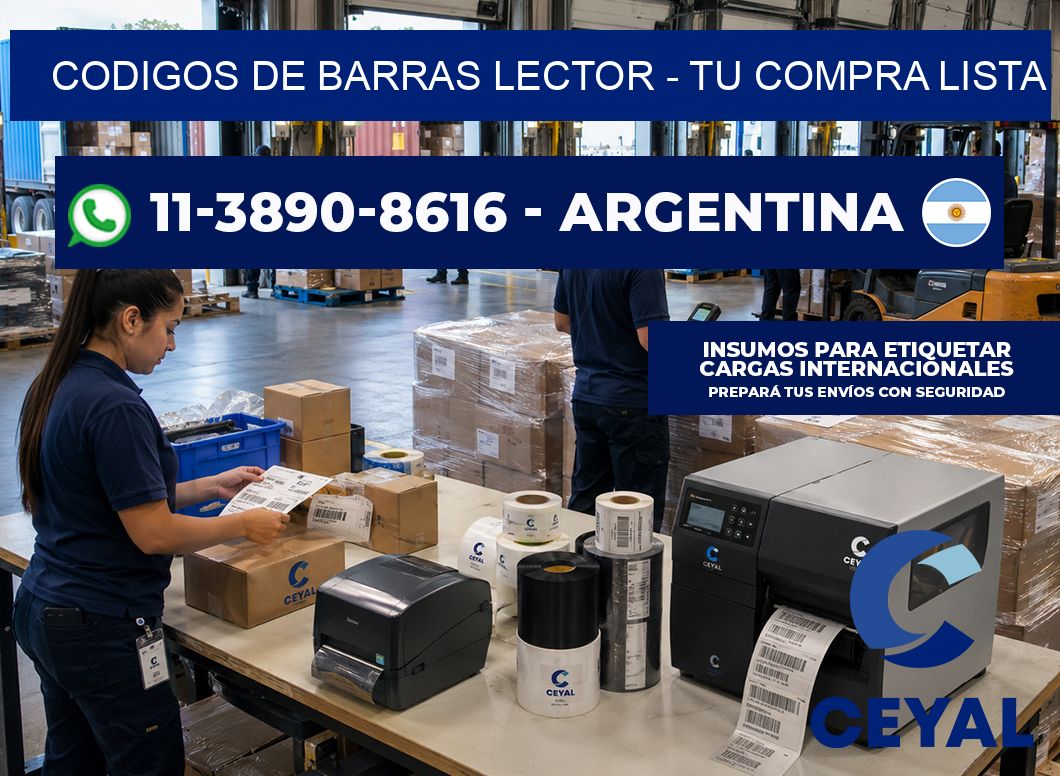 codigos de barras lector – Tu compra lista