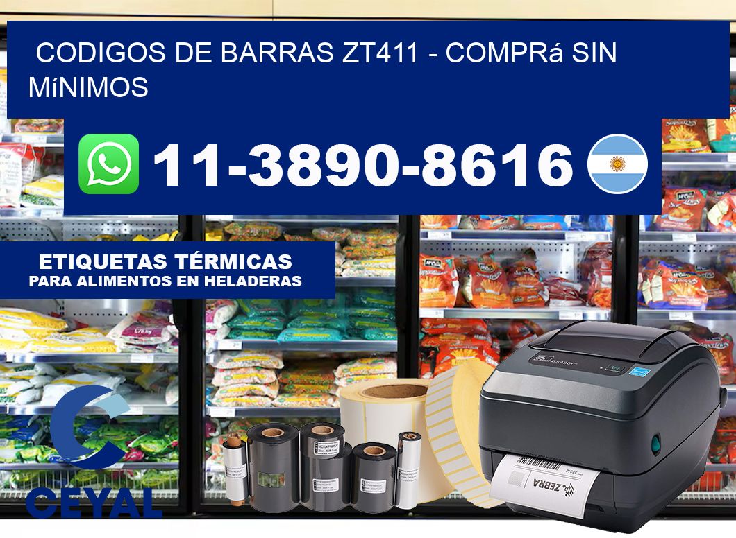 codigos de barras zt411 - Comprá sin mínimos
