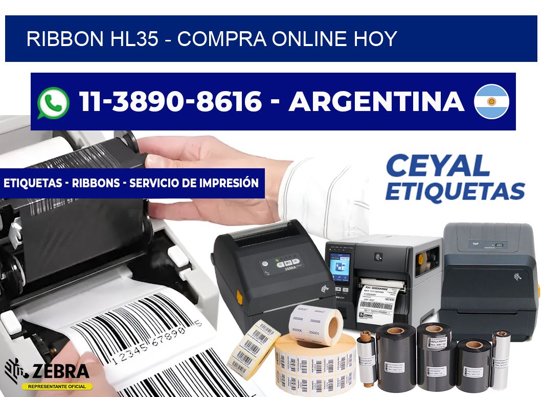 ribbon hl35 - Compra online hoy